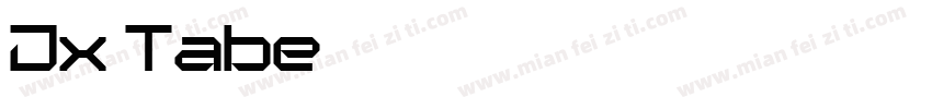 Jx Tabe字体转换